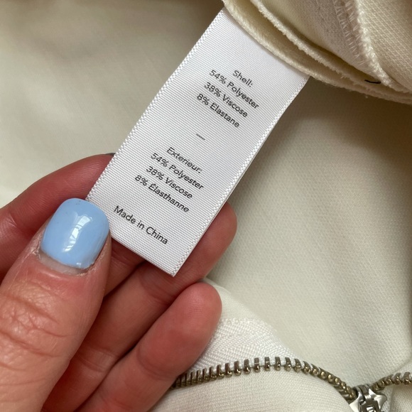 Elizabeth & James White Wide-Leg Trousers - Picture 4 of 5